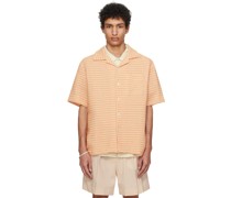 Orange 'La Chemise Tweed' Shirt