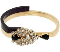 Gold & Black Crystal Bracelet