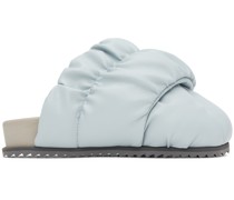 SSENSE Exclusive Blue Tent Mules