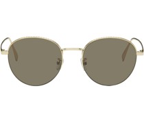 Gold ' Travel' Sunglasses