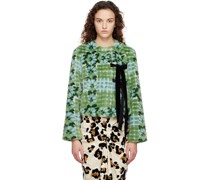 Blue & Green Lucas Faux-Fur Jacket