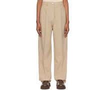 Beige Josefa Trousers