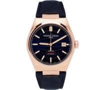 Navy & Rose Gold Highlife COSC Automatic Watch