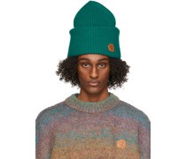 Green Leno Beanie