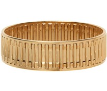 SSENSE Exclusive Gold Needle Cage Bracelet