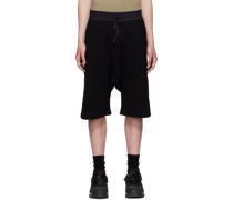 Black Organic Cotton Shorts