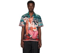 Multicolor Dua Wanita Shirt