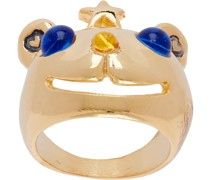 Gold Princess Bear Ring