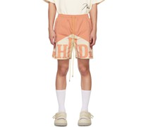 Orange Yachting Shorts