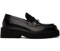 Black O-Ring Loafers