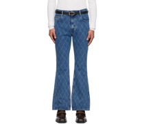 Blue Flare Jeans