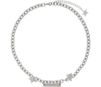 Silver Cable Chain Necklace