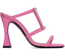Pink Hoya Heeled Sandals