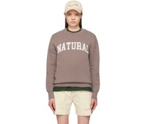 Brown 'Natural' Sweater