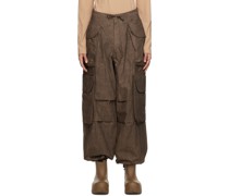 Brown Gocar Cargo Pants