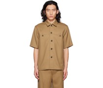 SSENSE Exclusive Beige Pocket Shirt