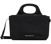 Black Medium 2-in-1 Messenger Bag
