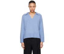 Blue Jenna Cashmere Sweater