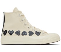 Off-White Converse Edition Chuck 70 Multi Heart Sneakers