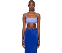 Purple Wrap Camisole