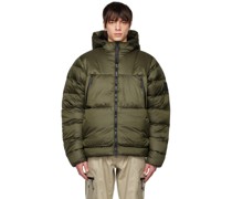 Khaki Arc Down Jacket