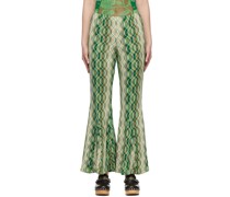 Green Wave Rider Lounge Pants