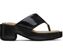 Black Tobee Platform Sandals