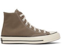 Taupe Chuck 70 High-Top Sneakers