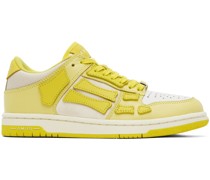 Yellow Skel Top Low Sneakers