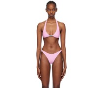 Pink Hardware Bikini Top