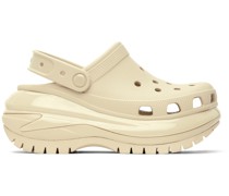 Beige Mega Crush Clogs