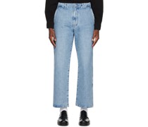 Blue One-Wash Jeans