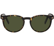 Tortoiseshell Round Sunglasses