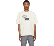 White Moonface T-Shirt