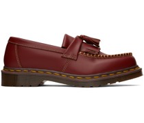 Red Adrian Loafers