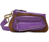 Purple & Brown Amlen Bag