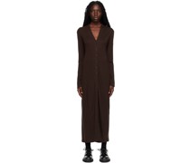Brown Juno Midi Dress