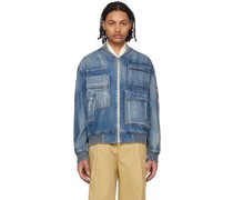 Blue Stadium Denim Jacket