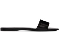 Black Combo Slide Sandals