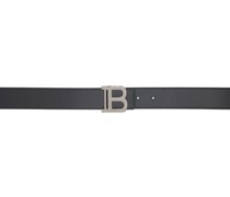 Black Post-Stud Belt
