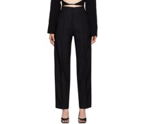 Black Cocoon Trousers