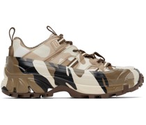 Brown Camouflage Arthur Sneakers