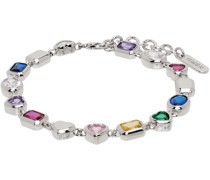 Silver #5924 Multi Stone Bracelet