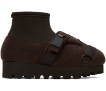 Brown Camp Ankle Boots