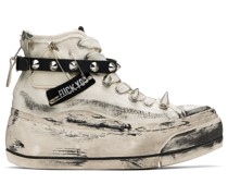 SSENSE Exclusive Off-White Double Grommet Kurt Sneakers