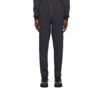 Navy Twist Training Jogger Lounge Pants