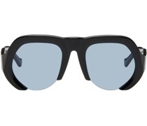 SSENSE Exclusive Black Sphere Sunglasses