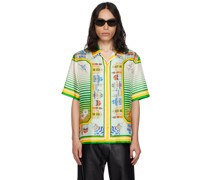Green Printed Shirt