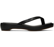 Black Strap Sandals