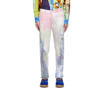 Multicolor '24 Hour Diner' Trousers